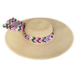Lids Women's Wide Brim Sun Hat Summer Vacation Travel